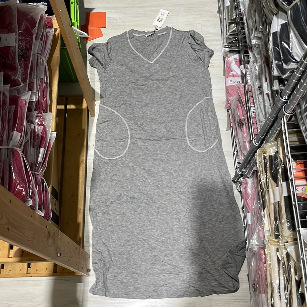📦 Grey Sleep Dress (M-15 | L-12 | XXL-3) - Picture 2 of 8